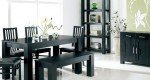 El color de las paredes con muebles negros