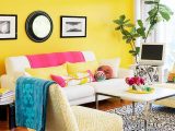 Combinaciones de colores alegres para pintar una habitación