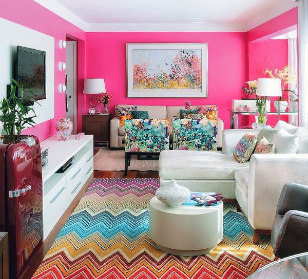 Combinaciones de colores alegres para pintar una habitación ...