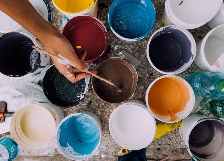 Colores de pintura