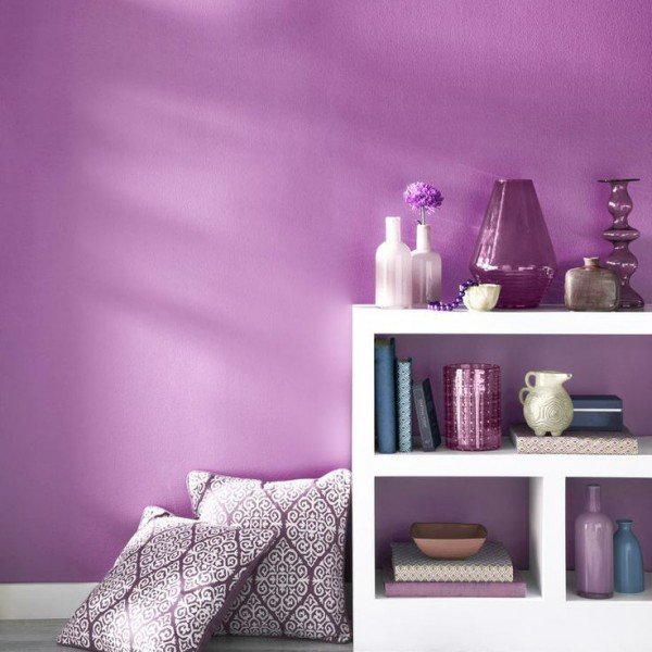 Decora y pinta las paredes en violeta, morado o lila – PintoMiCasa.com