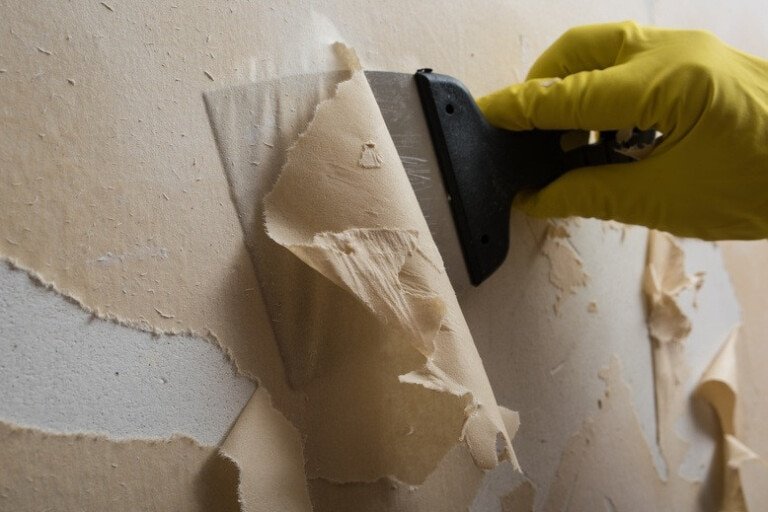 Quitar empapelado de la pared