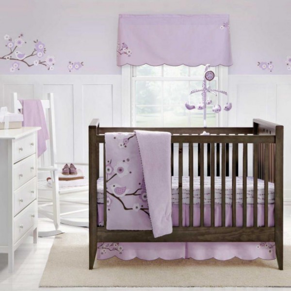 Cuarto bebe lavanda