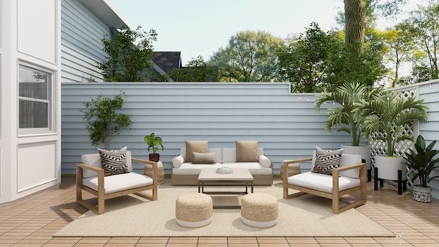 Terraza gris