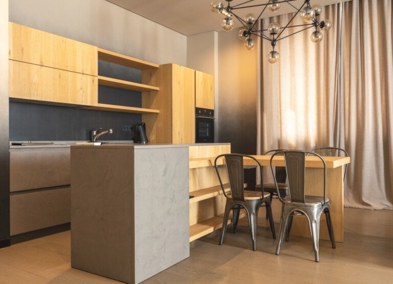 cocina maderas clara
