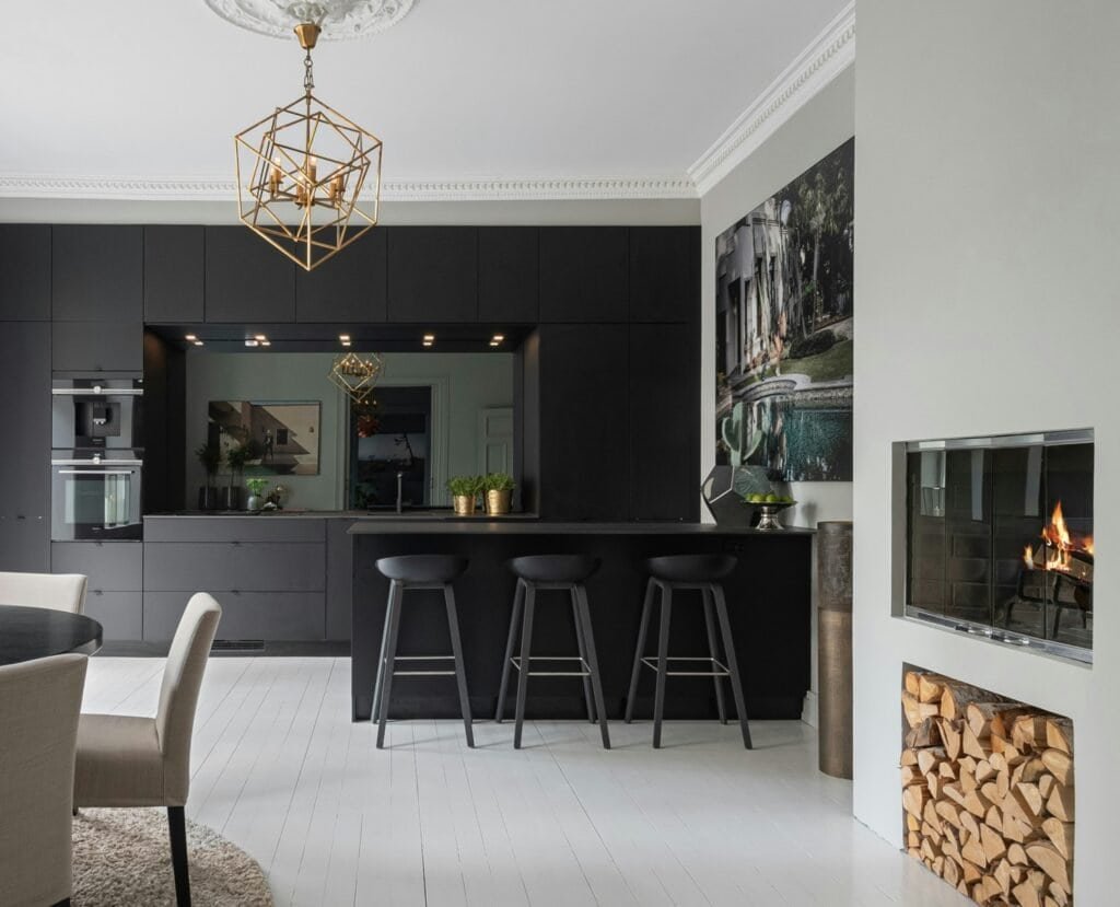 Ambiento en blanco y negro