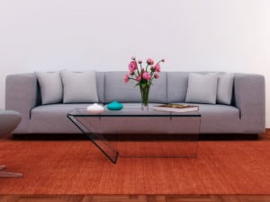 Elige el sofá del color más adecuado para tu sala