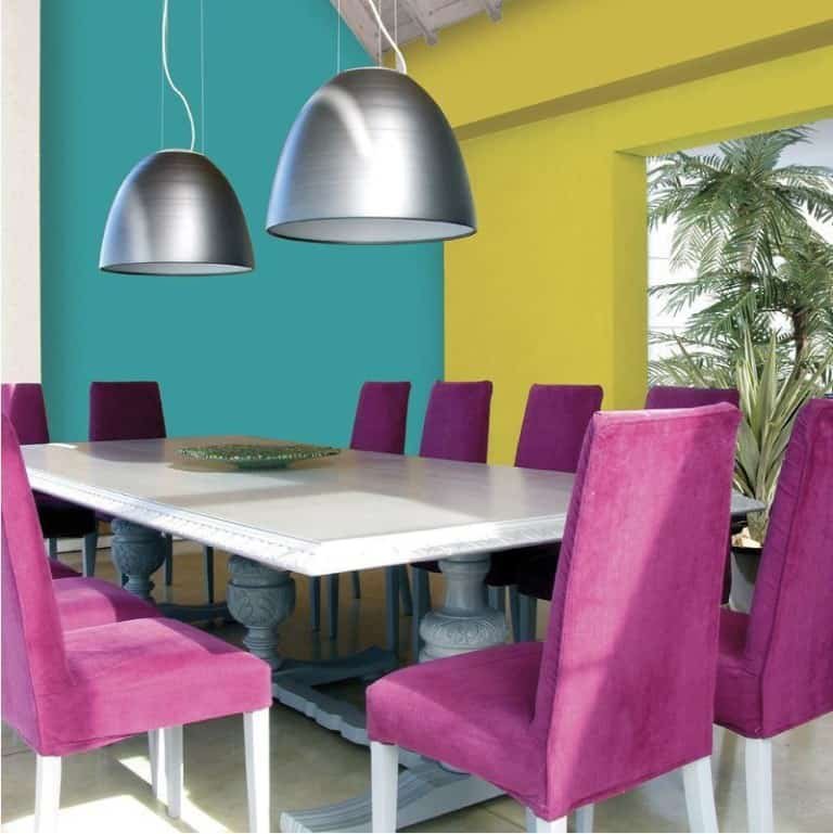 Comedor en 4 colores