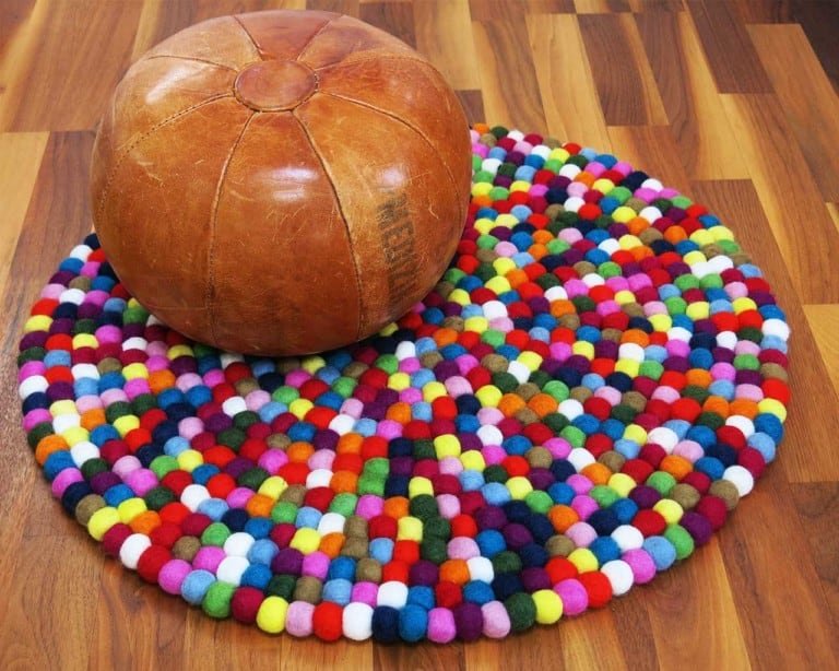 Alfombra colorida
