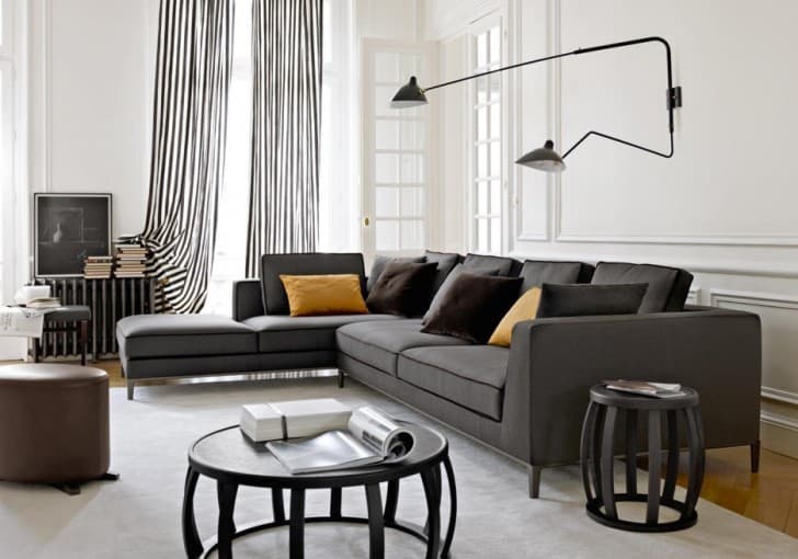 Cortinas rayadas