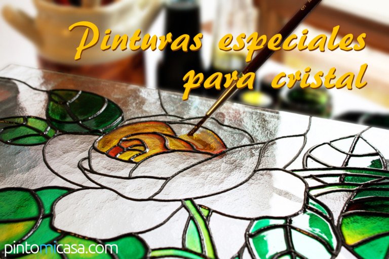 Tipos pinturas especiales pintar vidrio o cristal PintoMiCasa.com