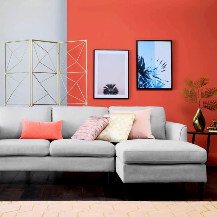 Interior color coral