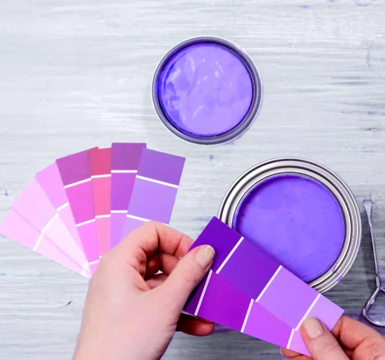 Portada pintura violetas y morados
