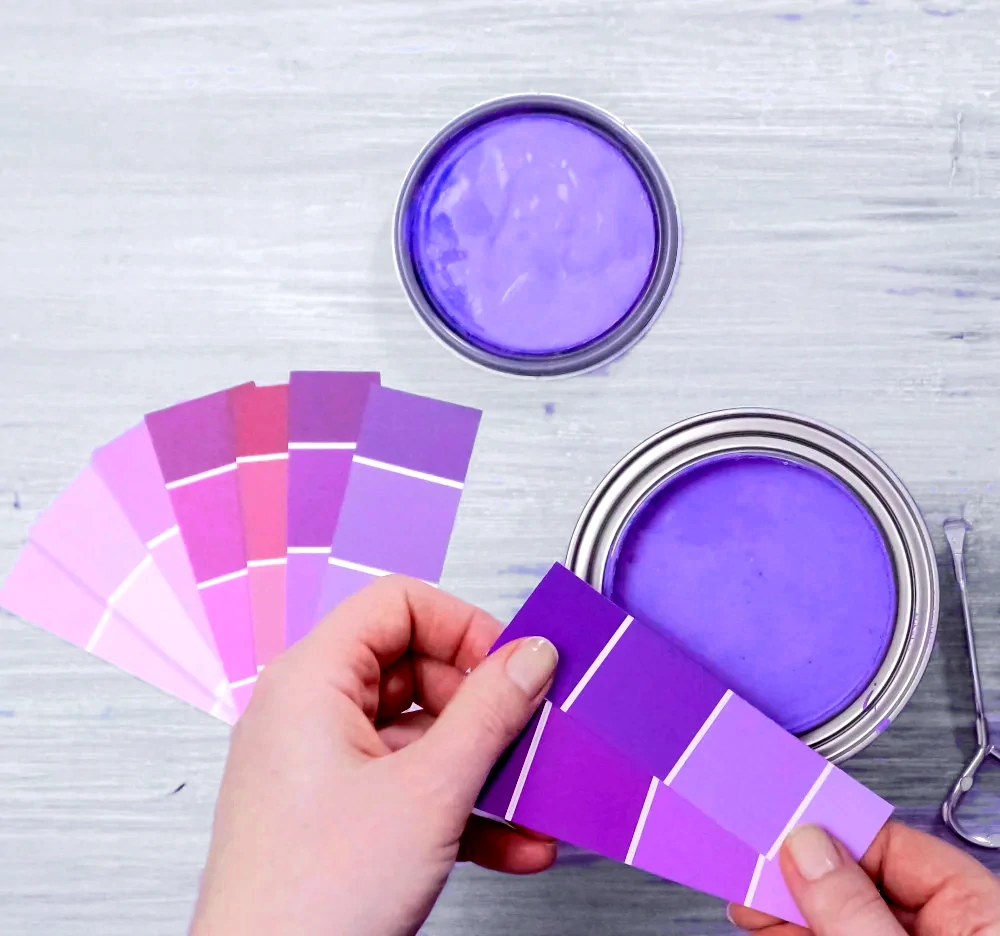 Portada pintura violetas y morados