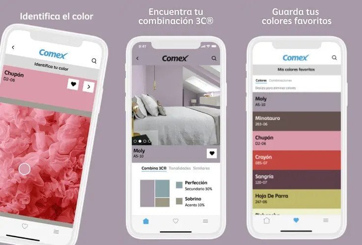 App de Comex en móvil iPhone