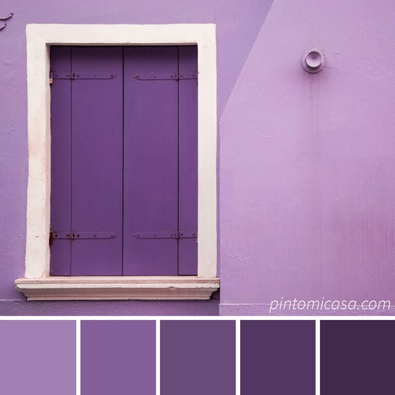 Significado del morado en casa