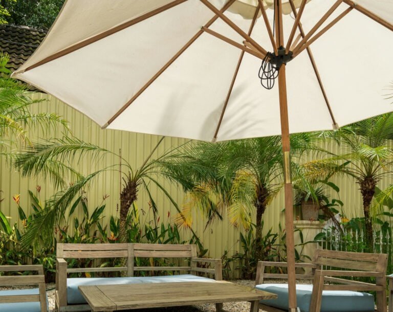Sombrilla de patio